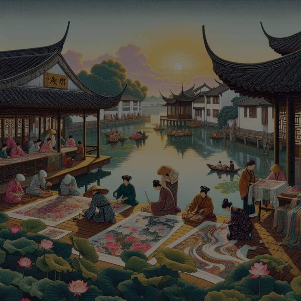 Où apprendre la technique de peinture sur soie à Suzhou, Chine ?